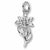 Edelweiss charm in Sterling Silver hide-image