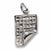 Quilt charm in 14K White Gold hide-image