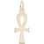 Ankh Charm in Yellow Gold Plated