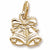 Christmas Bells Charm in 10k Yellow Gold hide-image