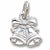 Christmas Bells charm in Sterling Silver hide-image