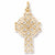 Celtic Cross Charm in 10k Yellow Gold hide-image