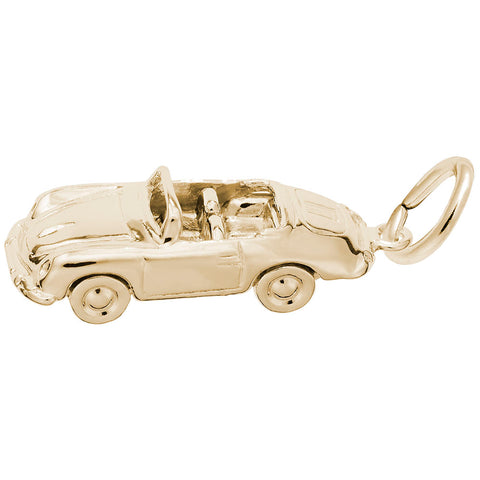 Speedster Charm in Yellow Gold Plated