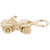 All Terrain Vehicle Charm in Yellow Gold Plated