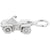 All Terrain Vehicle Charm In Sterling Silver