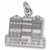 Rainbow Row charm in 14K White Gold hide-image