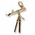 Telescope charm in Yellow Gold Plated hide-image