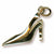 Sling Back Heels charm in Yellow Gold Plated hide-image