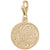 Nana Charm in Yellow Gold Plated