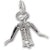 Corkscrew charm in Sterling Silver hide-image