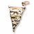 Pizza Slice charm in Yellow Gold Plated hide-image