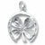 Good Luck charm in Sterling Silver hide-image