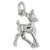 Fawn charm in 14K White Gold hide-image