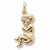Baby charm in Yellow Gold Plated hide-image
