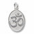 Yoga Symbol charm in 14K White Gold hide-image