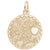 Mother We Love You Charm in Yellow Gold Plated