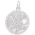 Mother We Love You Charm In 14K White Gold