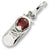 January Birthstone charm in Sterling Silver hide-image