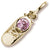 October Birthstone charm in Yellow Gold Plated hide-image