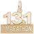 Marathon 13.1 With White Spinel Charm in Yellow Gold Plated