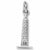 Washington Monument charm in Sterling Silver