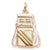 Gas Pump charm in Yellow Gold Plated hide-image