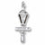 Peachtree Street charm in 14K White Gold hide-image