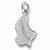 Luxembourg Map charm in 14K White Gold hide-image