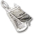 Flip Phone charm in Sterling Silver hide-image
