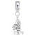 #1 Aunt charm dangle bead in Sterling Silver hide-image