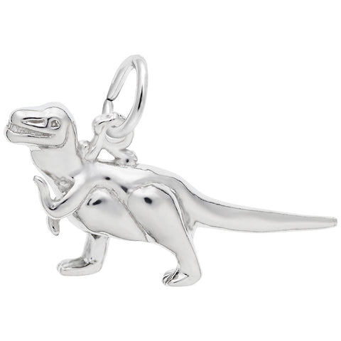 Rex Charm In Sterling Silver