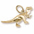 Rex charm in Yellow Gold Plated hide-image