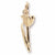 Crocus charm in Yellow Gold Plated hide-image