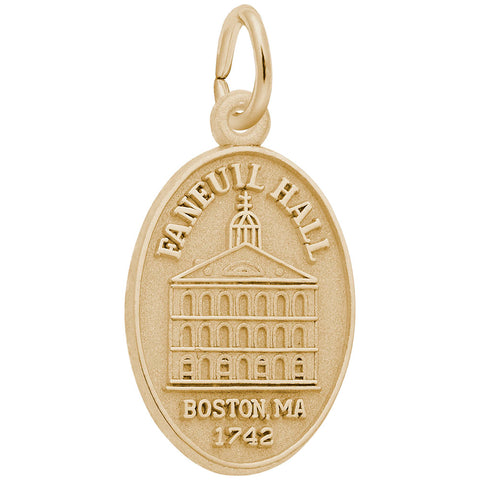 Faneuil Hall Charm in Yellow Gold Plated