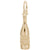 Napa Valley Wine Bottle Charm in Yellow Gold Plated
