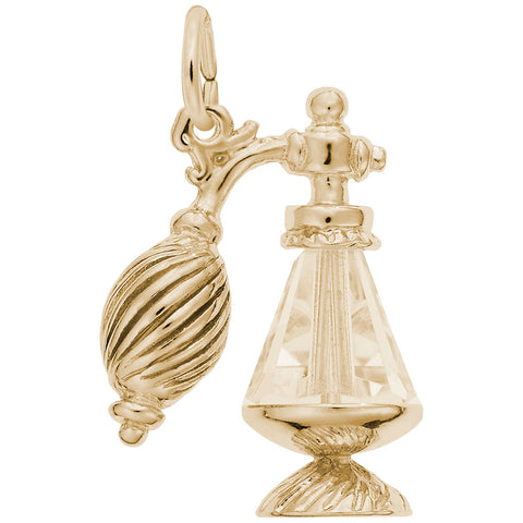 Atomizer Charm In Yellow Gold