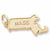 Massachusetts charm in Yellow Gold Plated hide-image