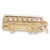 Bus charm in Yellow Gold Plated hide-image