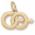 Male Charm in 10k Yellow Gold hide-image