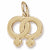 Female charm in Yellow Gold Plated hide-image