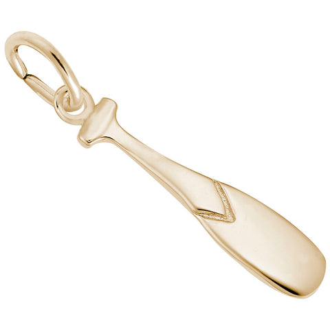 Paddle Charm In Yellow Gold
