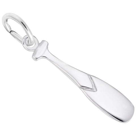 Paddle Charm In Sterling Silver