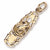 Snow Shoe charm in Yellow Gold Plated hide-image