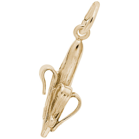 Banana Charm in Yellow Gold Plated