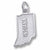 Indiana charm in Sterling Silver hide-image