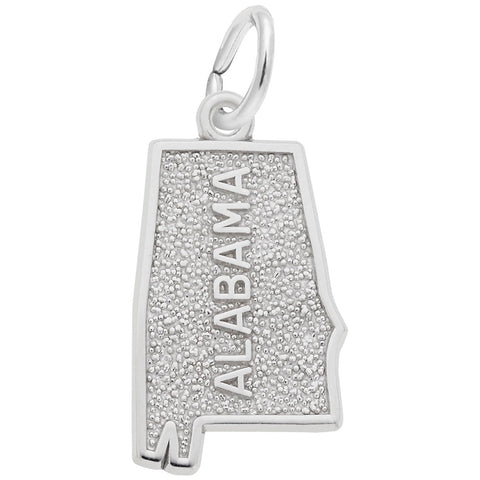 Alabama Charm In Sterling Silver