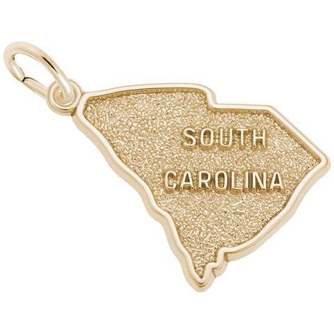 S.Carolina Charm in Yellow Gold Plated