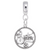 Sister charm dangle bead in Sterling Silver hide-image