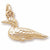 Loon charm in Yellow Gold Plated hide-image