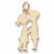 Boy And Girl charm in Yellow Gold Plated hide-image